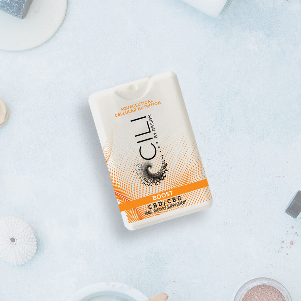 Product - CILI By Design - Aquaceutical CBD & CBG Products